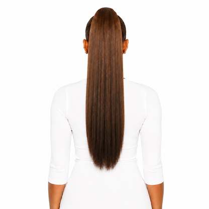 Kuknus Synthetic English Girl Ponytail 22"