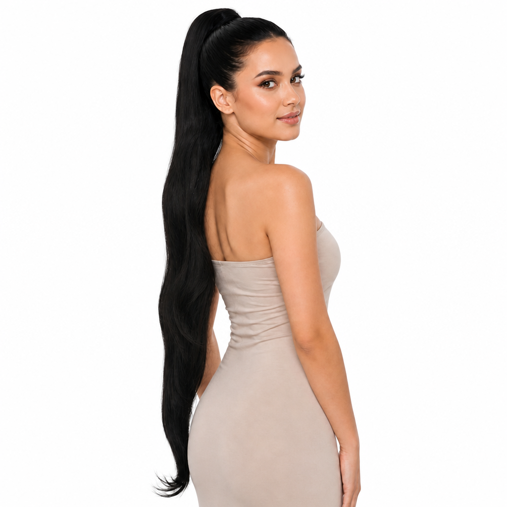Kuknus Synthetic Bombay Girl Ponytail 32"