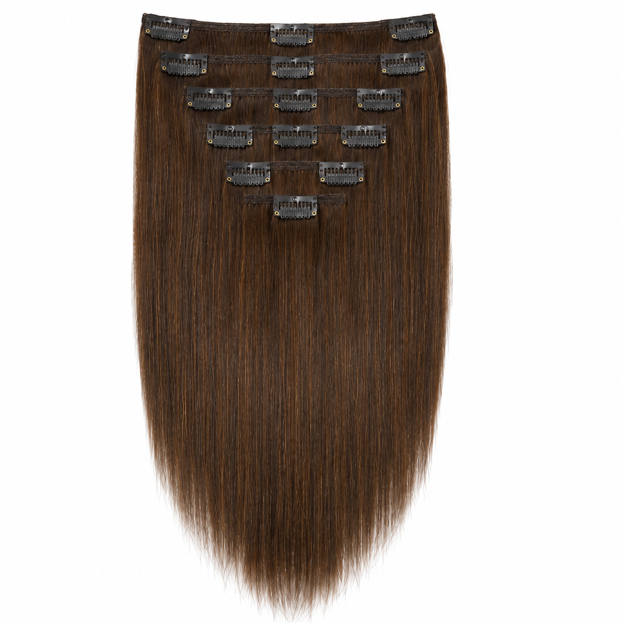 Sleek Fashion Idol 101 Synthetic Clip-In Hair Extensions 18"