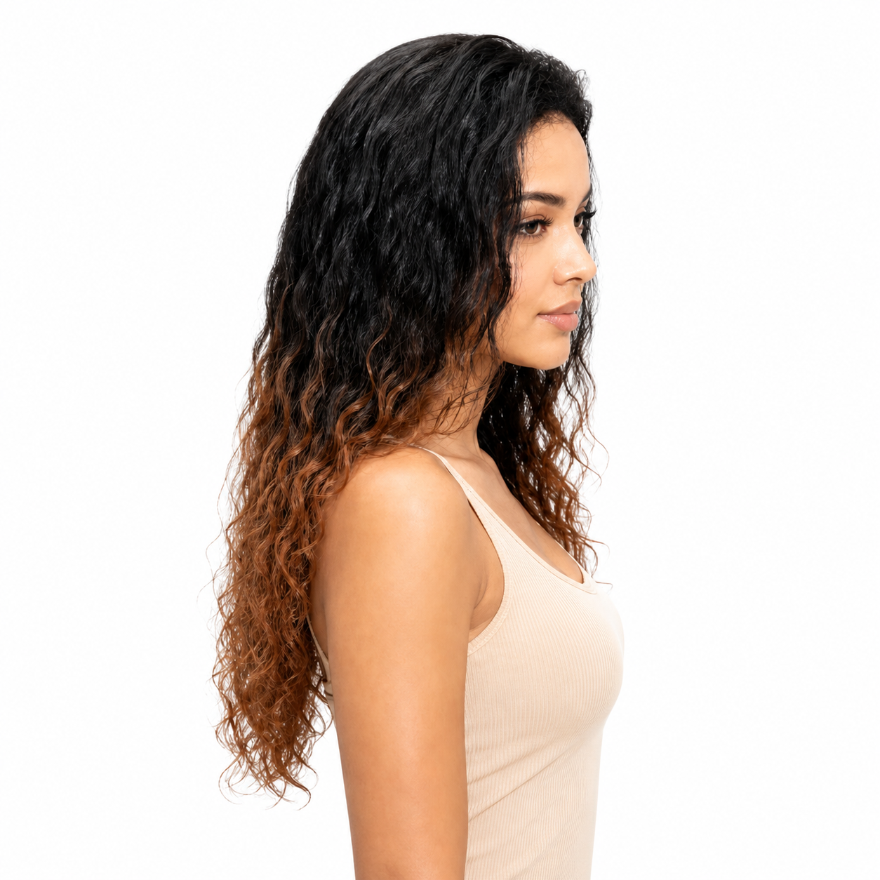Kuknus Dumba2 - Synthetic Lace Front Wig with Natural Baby Hairline
