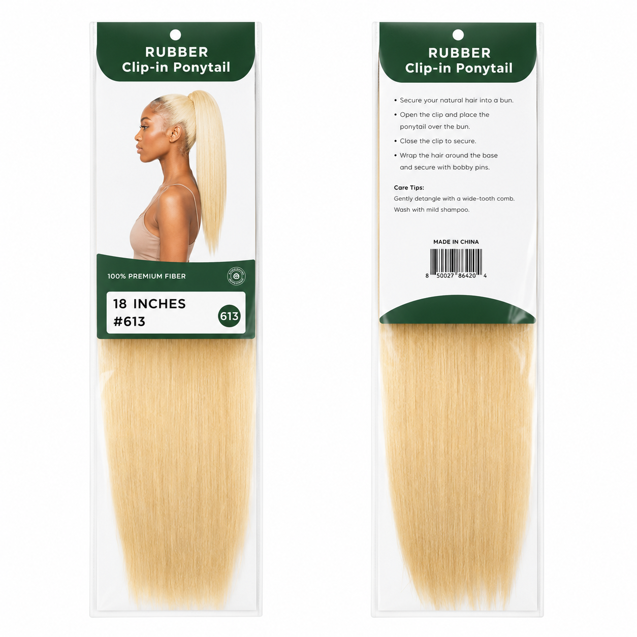Kuknus Ponytail Style London Girl 18&
