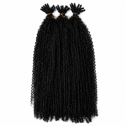 Kuknus Style Pre Streched Popp-In-Twist Bulk Synthetic Hair