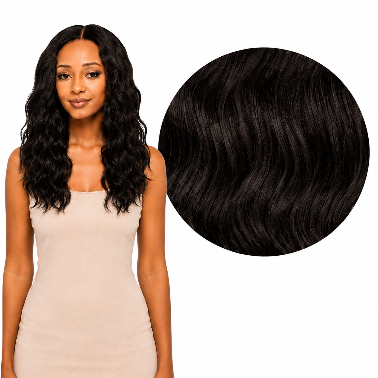 Sleek Fashion Idol 101 Synthetic Classic Brazilian Hair - Duchess Weave 18"