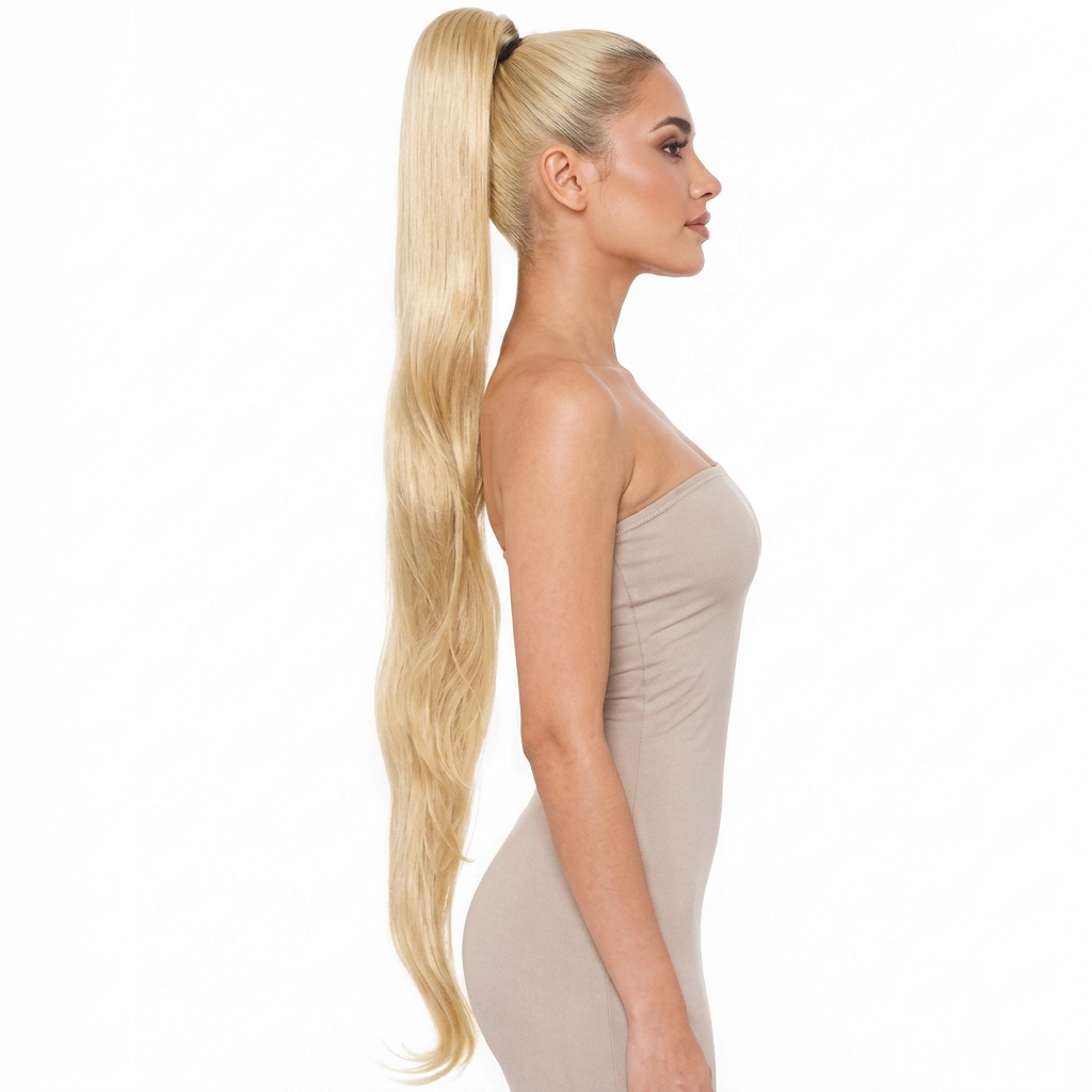 Kuknus Synthetic Bombay Girl Ponytail 32"