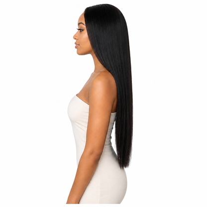 Ei Brazilian 100% Unprocessed Virgin Brazilian Human Hair Style: Straight (Natural Color)