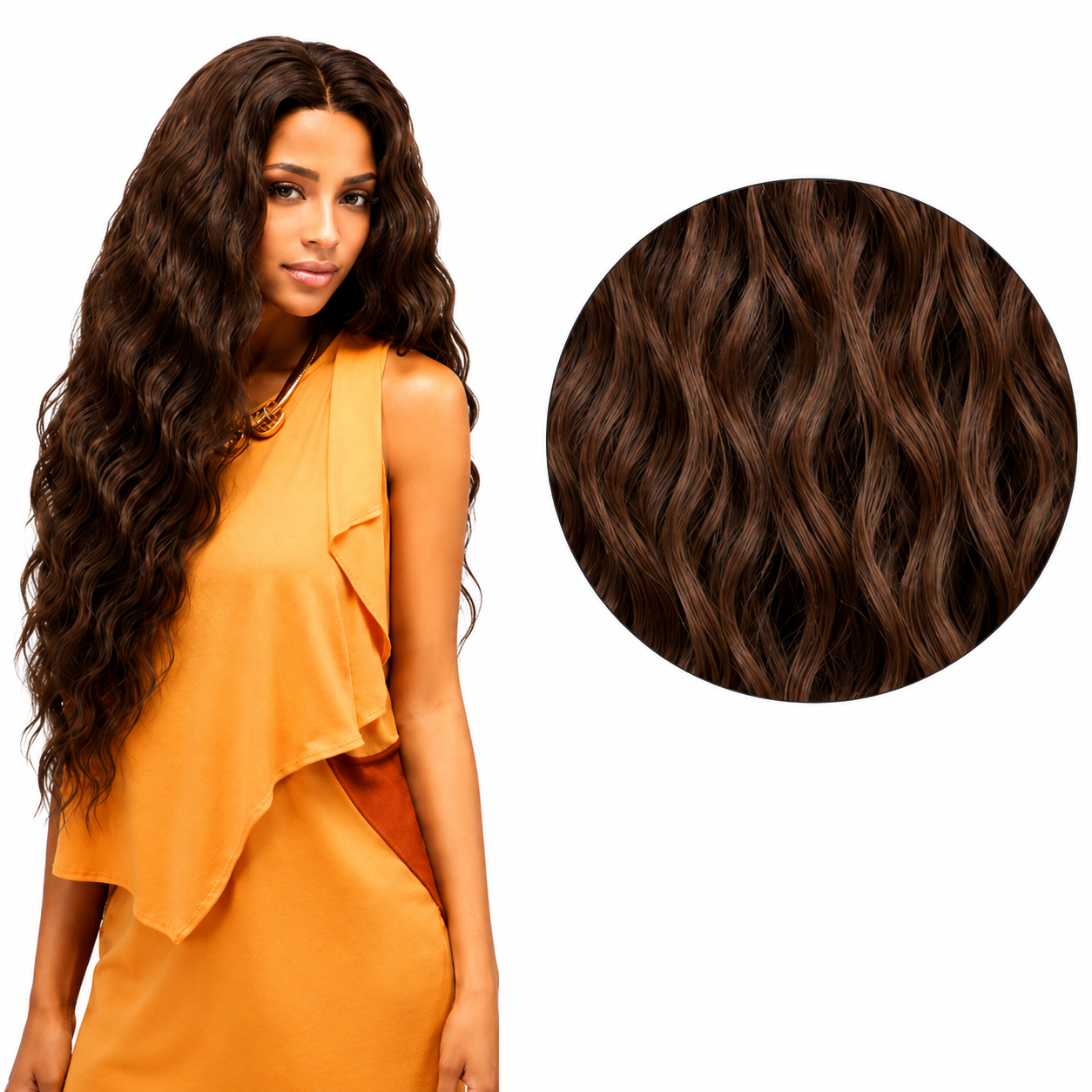 Sleek Fashion Idol 101 Synthetic Classic Brazilian Hair Rio Natural Weave 18"