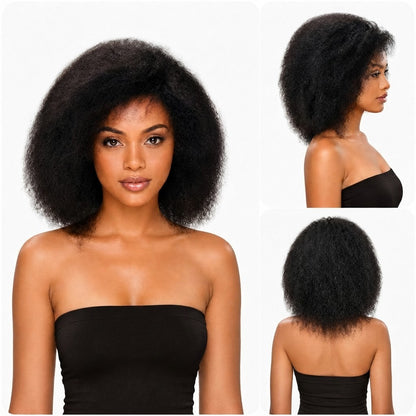 Black Angel Style Lulu Wig Synthetic Hair
