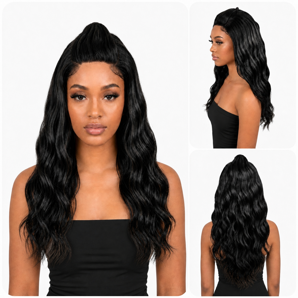 Style Station Somara - Synthetic Lace Front Wig with Baby Hairline
