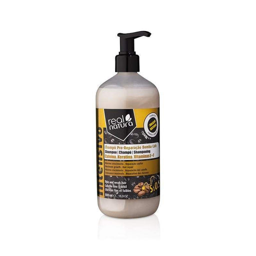 Shampoo Pro-Reparaçao Bomba Café Real Natura 500ml - Beauty and Hair Supply