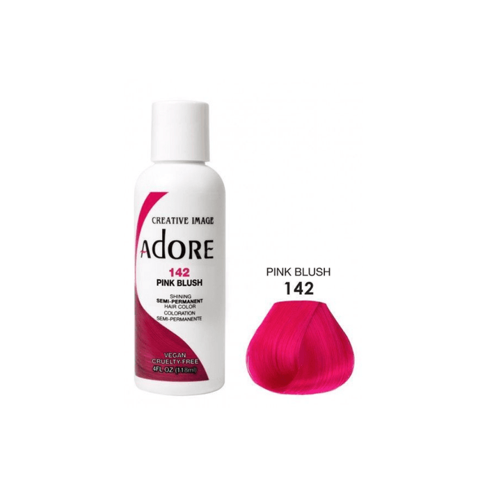 Adore Semi Permanent Hair Color #142 Pink Blush 118ml