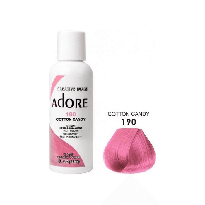 Adore Semi Permanent Hair Color #190 Cotton Candy 118ml