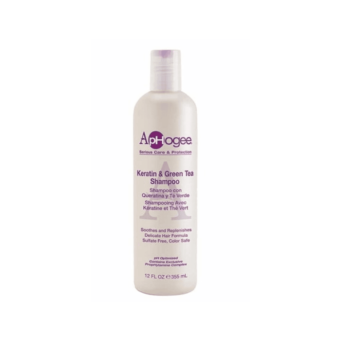 ApHogee Keratin & Green Tea Shampoo 355ml