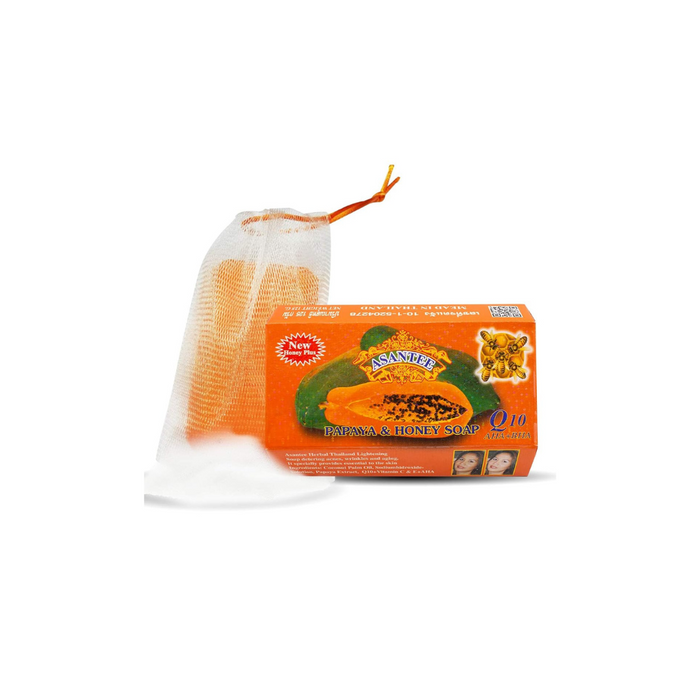 Asantee Papaya & Honey Soap 125g