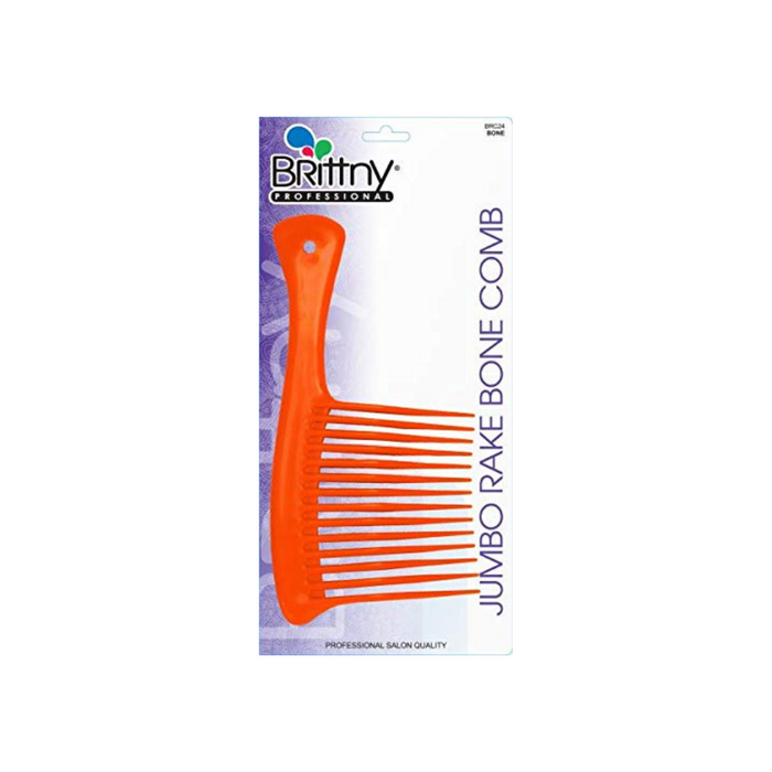 Brittny Jumbo Rake Bone Comb 1 stuck