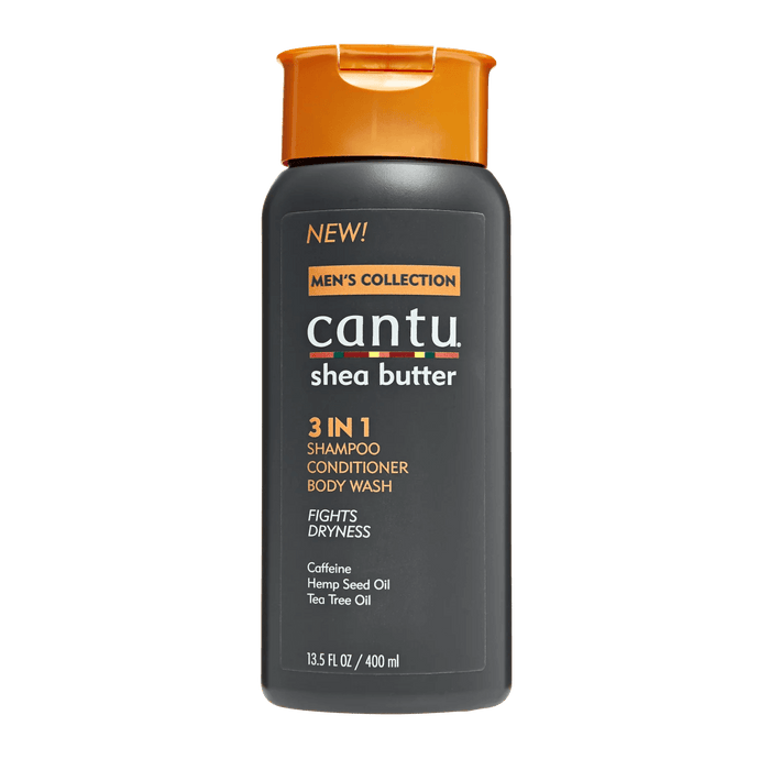 Men's 3 in 1 Shampoo Conditioner Cantu 400ml - Beauty and Hair Supply