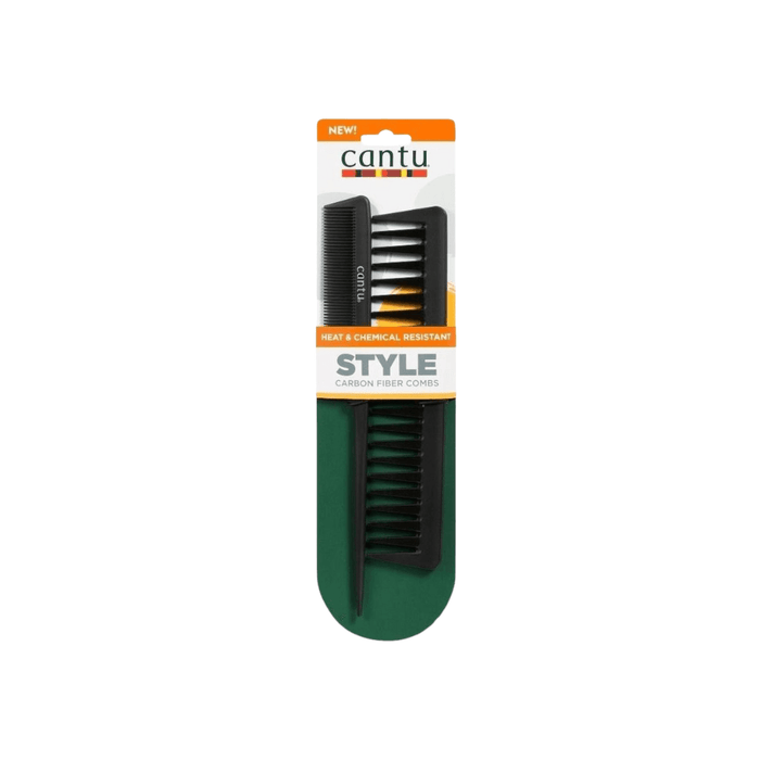 Cantu Style Carbon Fiber Combs - Heat and Chemical Resistant