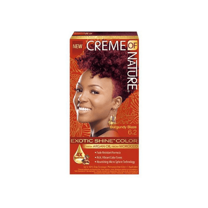 Creme of Nature Exotic Shine Color with Argan Oil #6.2-Burgundy Blaze