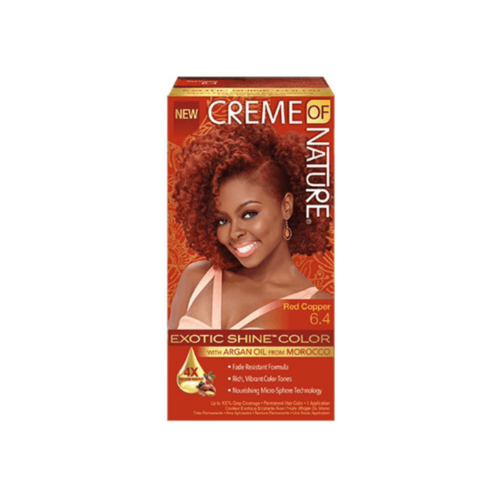 Creme of Nature Exotic Shine Color with Argan Oil #6.4-Red Copper