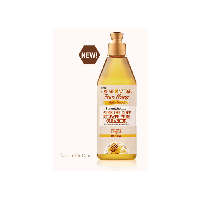 Creme of Nature Pure Honey Hair Food Bananna Cleanser 355ml