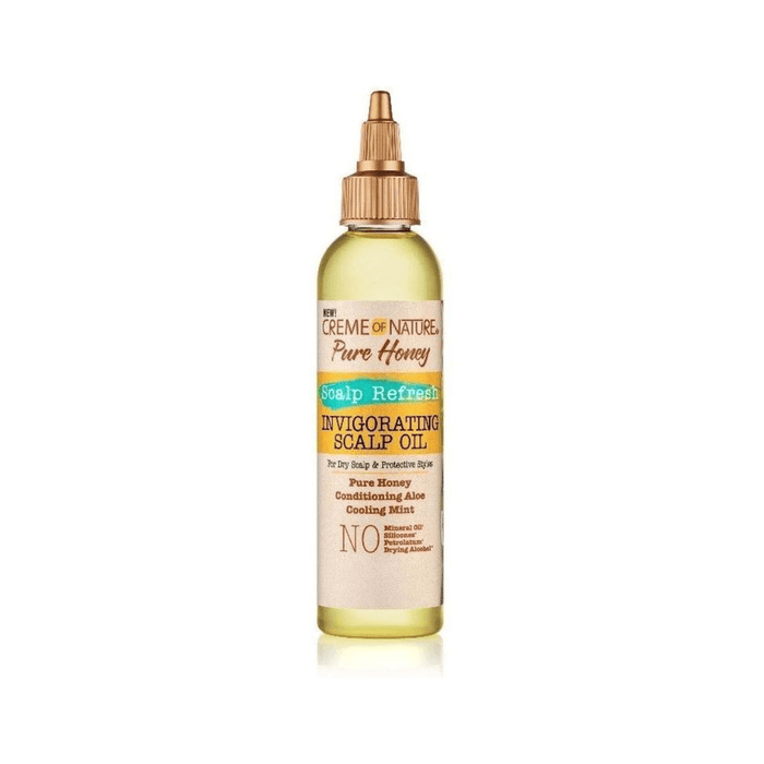 Creme of Nature Pure Honey Scalp Refresh Invigorating Scalp Oil 118ml