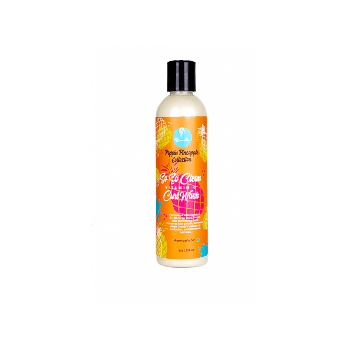 Curls Poppin Pineapple So So Clean Vitamin C Curl Wash 236ml