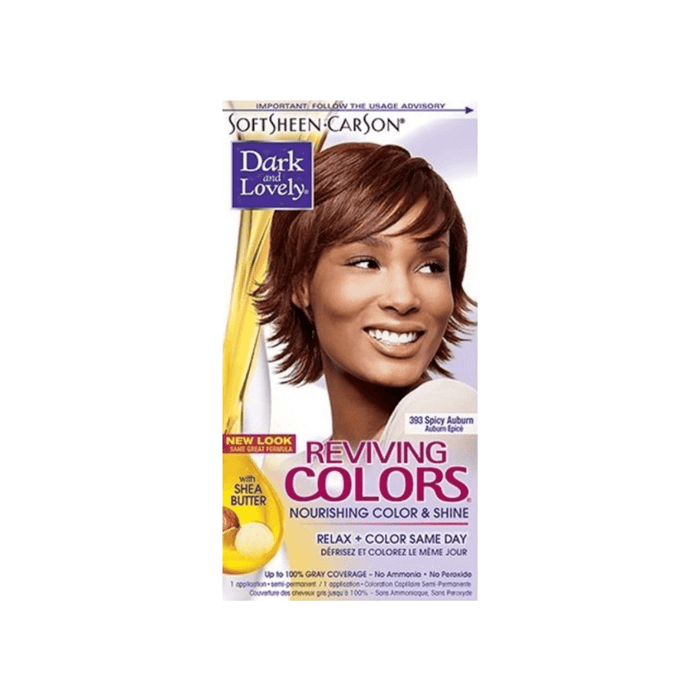 Dark & Lovely Hair Colour #393 Spicy Auburn