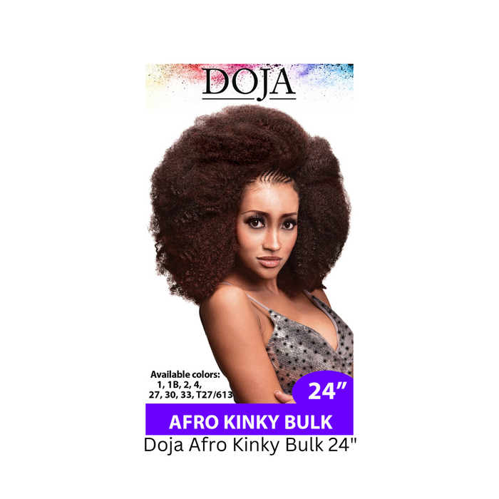 Doja Afro Kinky Crochet & Latch Hook Bulk 24"