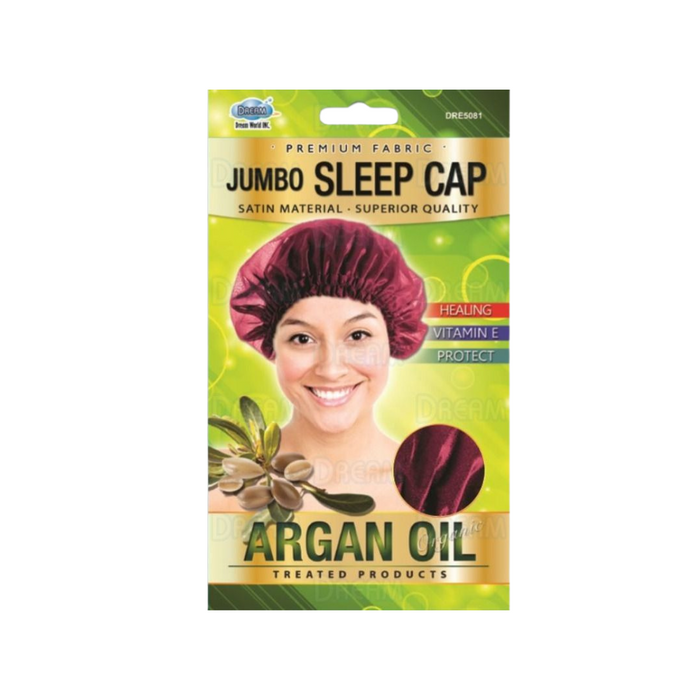 Dream World Argan Oil Premium Fabric Jumbo Sleep Cap