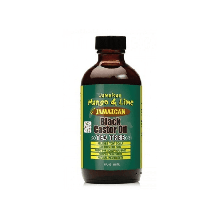 Jamaican Mango & Lime Black Castor Oil +Tea Tree Oil 118ml