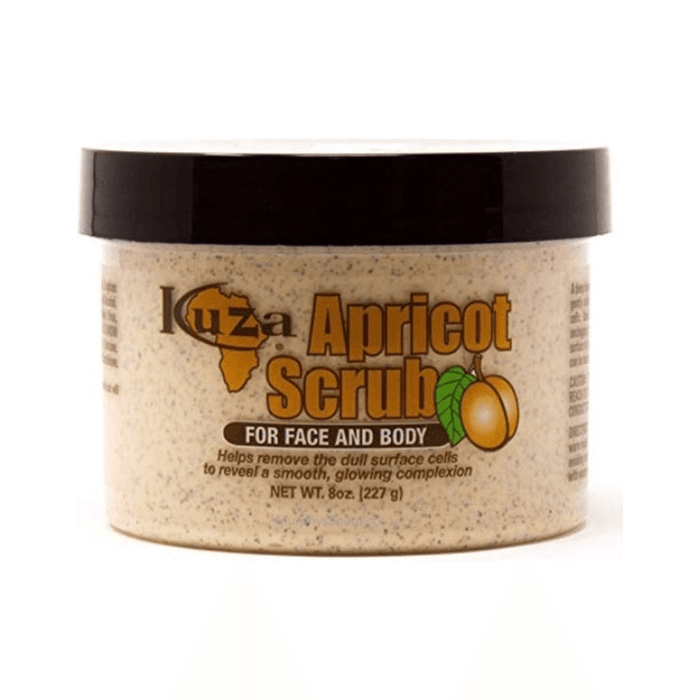 Kuza Apricot Face & Body Scrub (15oz/425g) - Beauty and Hair Supply