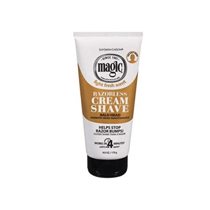 Magic Razorless Shaving Cream Bald Head 170g