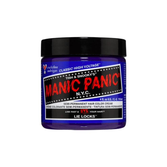 Manic Panic Semi Permanent Hair Color Cream 118ml #Lie Locks