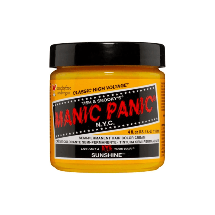 Manic Panic Semi Permanent Hair Color Cream 118ml #Sunshine