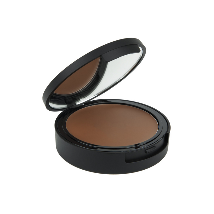 MiMax MakeUp Cream To Powder Foundation EBONY A06