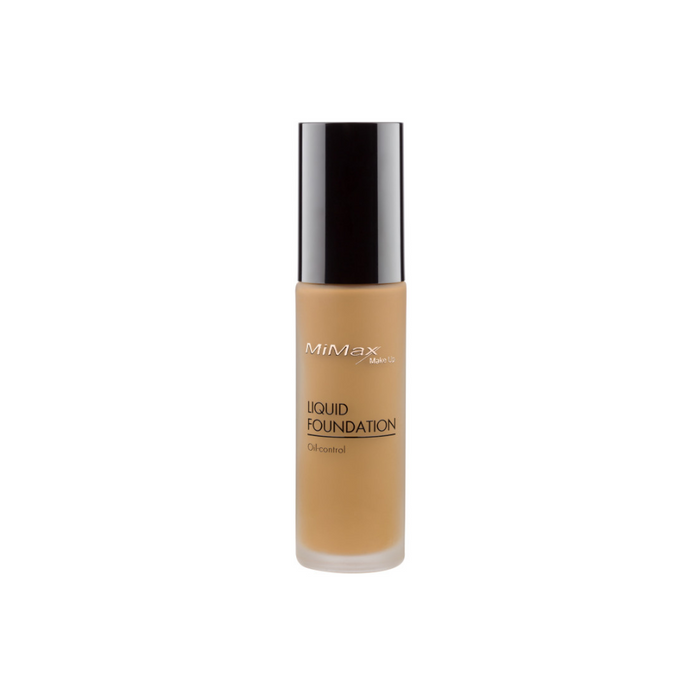 MiMax MakeUp Oil Control Liquid Foundation CARAMEL J1.5 30ml