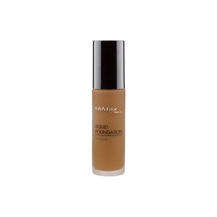 MiMax MakeUp Oil Control Liquid Foundation ESPRESSO J05 30ml