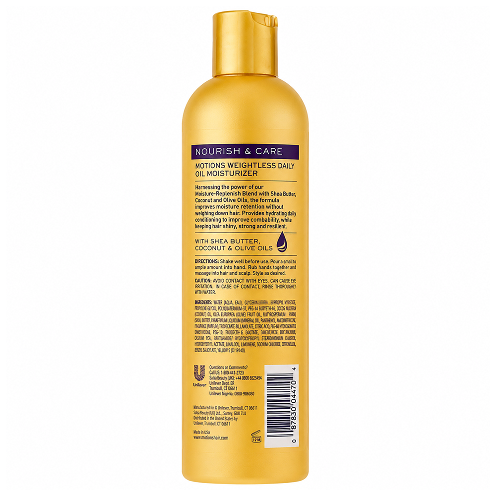 Motions Oil Moisturizer Hair Lotion 12oz