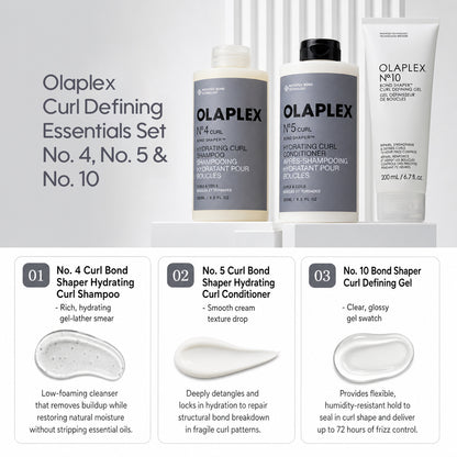 Olaplex Curl Defining Essentials Set No. 4, No. 5 &amp; No. 10