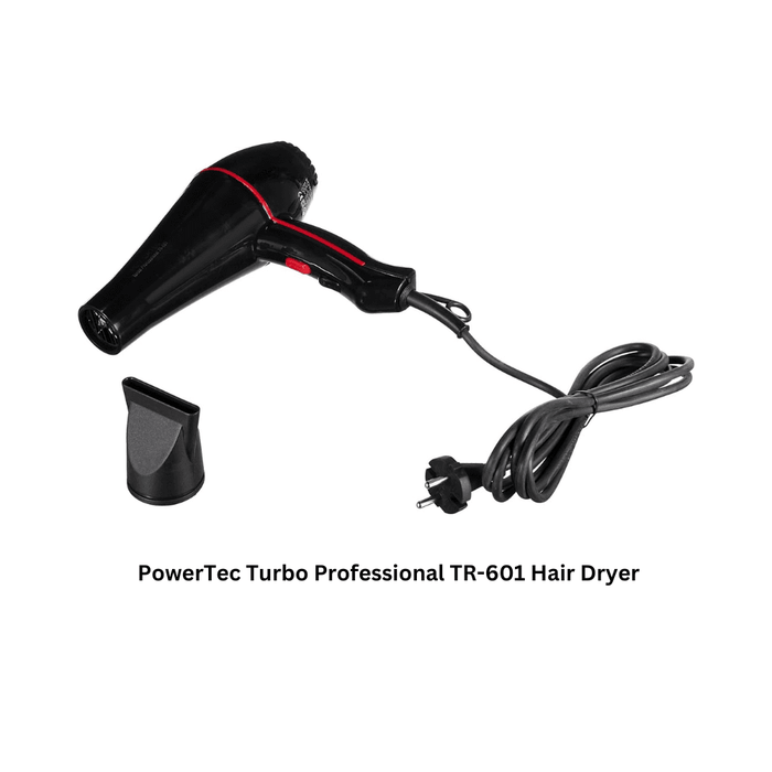 PowerTec Turbo Professional TR-601 Hair Dryer - Beauty and Hair Supply