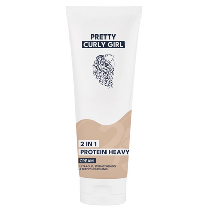 Pretty Curly Girl 2 in 1 Protein Heavy Cream