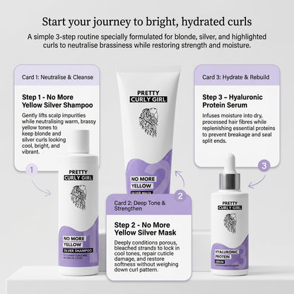 Pretty Curly Girl Blonde Line Bundle Set