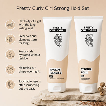 Pretty Curly Girl Strong Hold Set
