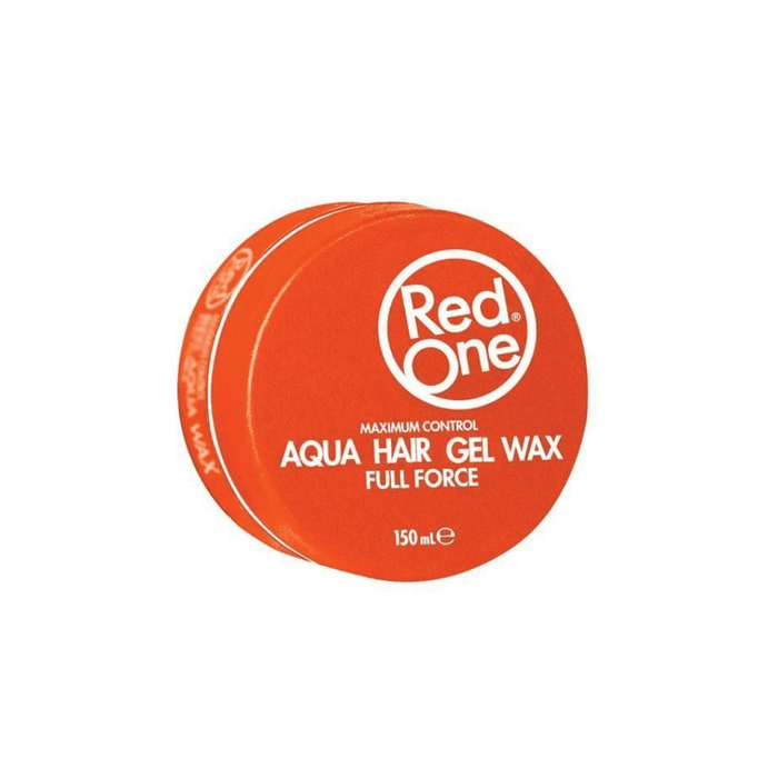 Red One Full Force Aqua Hair Gel Wax Orange - 150ml