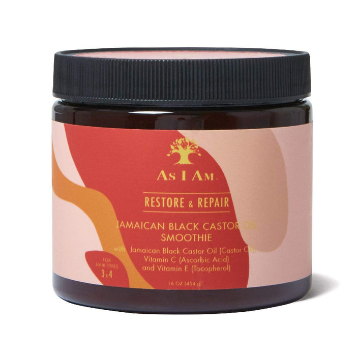 Jamaican Black Caster Oil Smoothie As I Am 454g - Beauty and Hair Supply