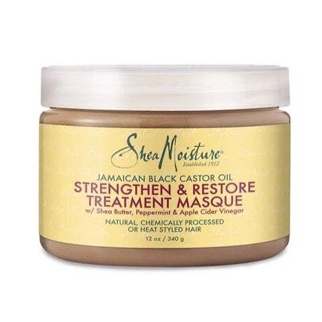 Jamaican Black Castor Oil Strengthen And Restore Treatment Masque Shea Moisture 207ml - Beauty and Hair Supply