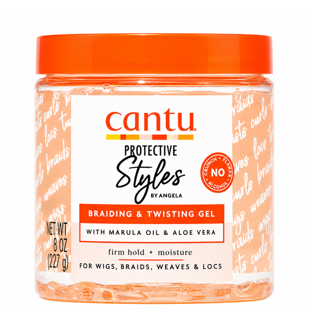 Cantu Protective Styles by Angela Braiding &amp; Twisting Gel 227g