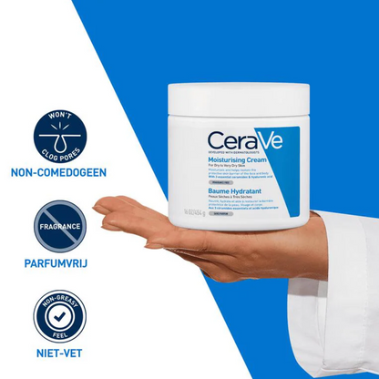 Cerave Hydrating Cream For Dry To Very Dry Skin 454g