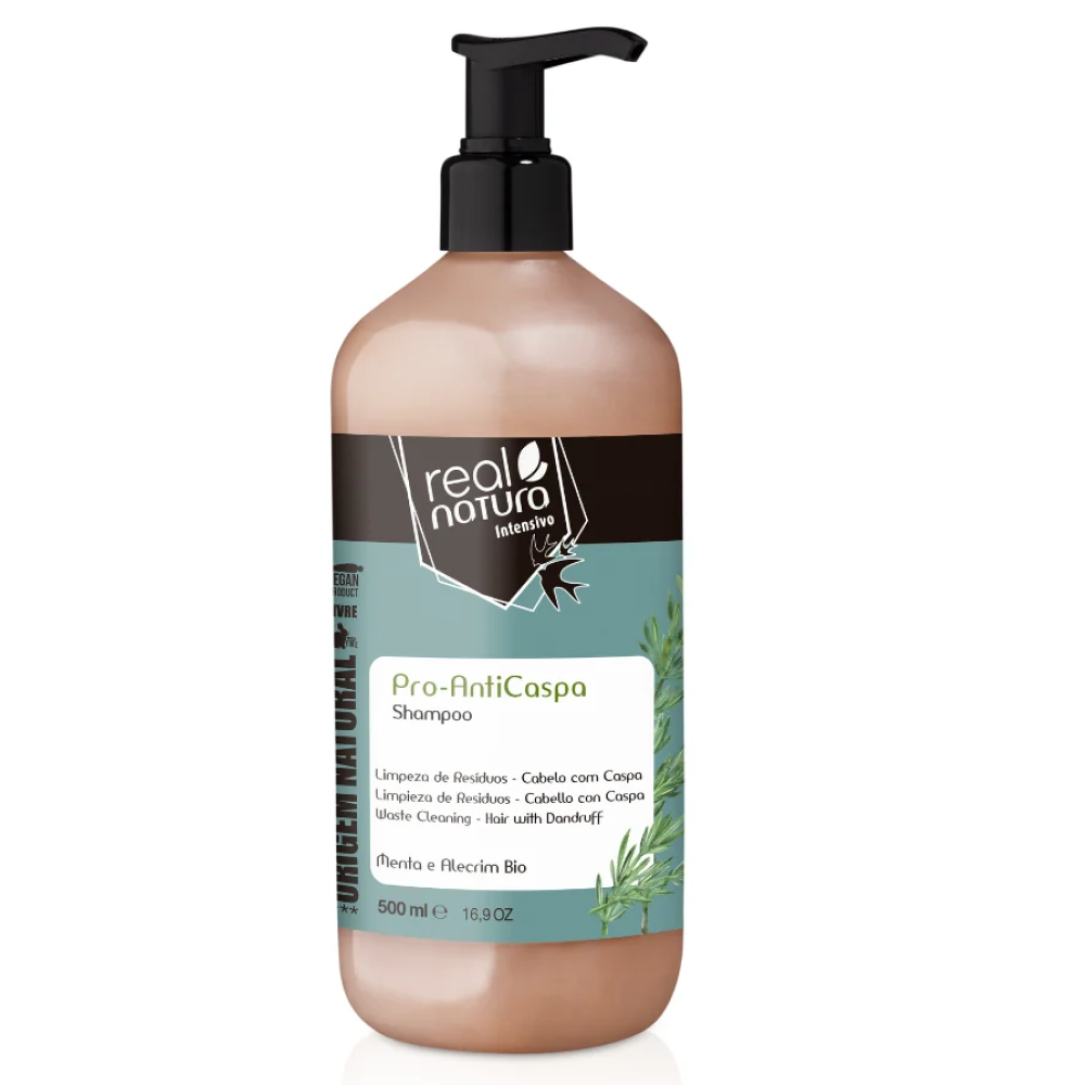 Real Natura Pro-Anti-Dandruff Shampoo 500ml
