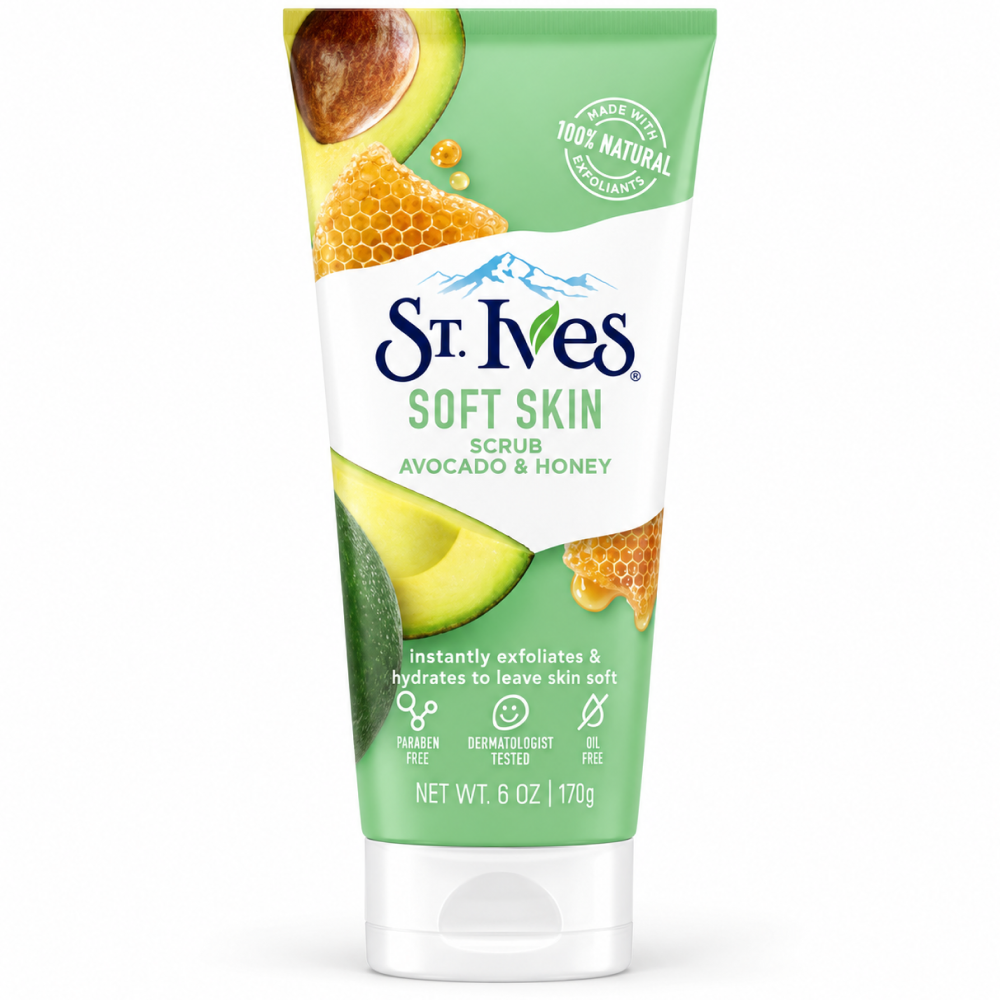 St. Ives Scrub Avocado + Honey 6oz