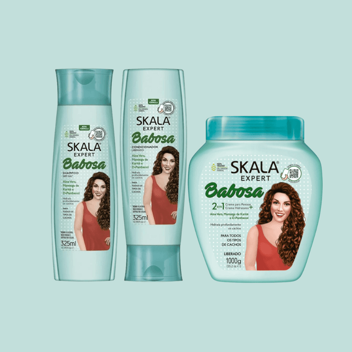 Skala Baboosa Shampoo, Co-Wash & Conditioner Pack